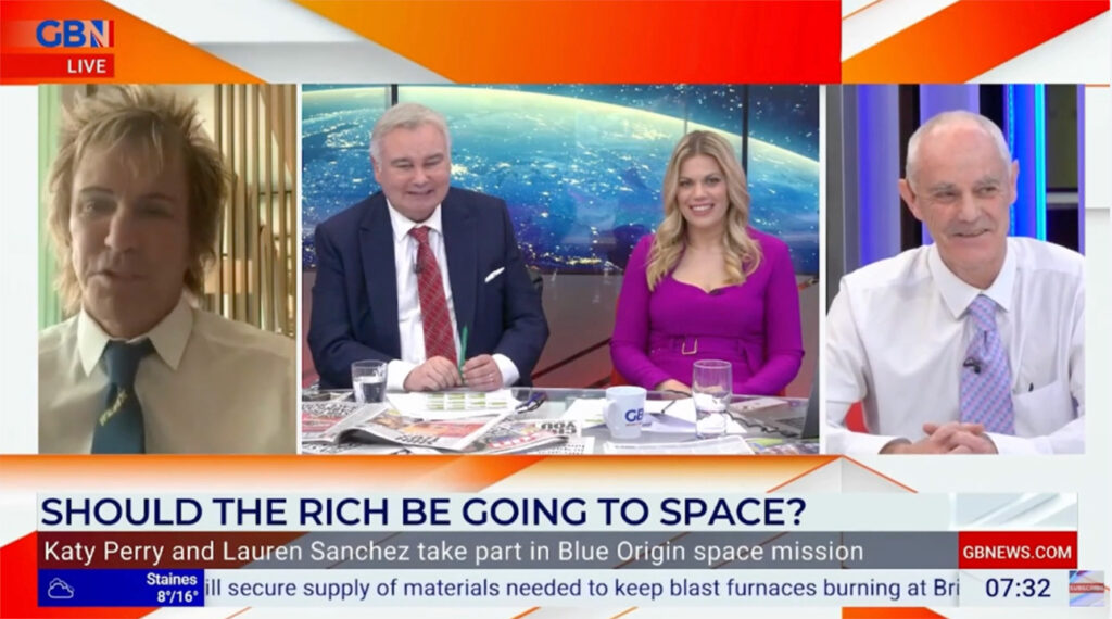Should the rich be going to space?